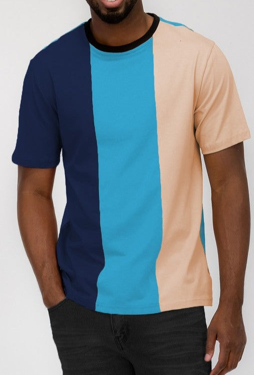 Classic Color Block T Shirt