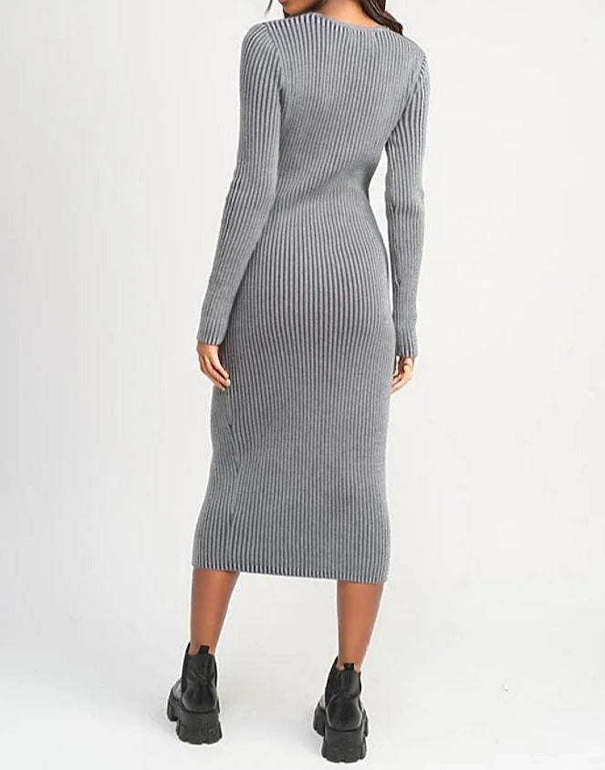 Midi Sweater Dress