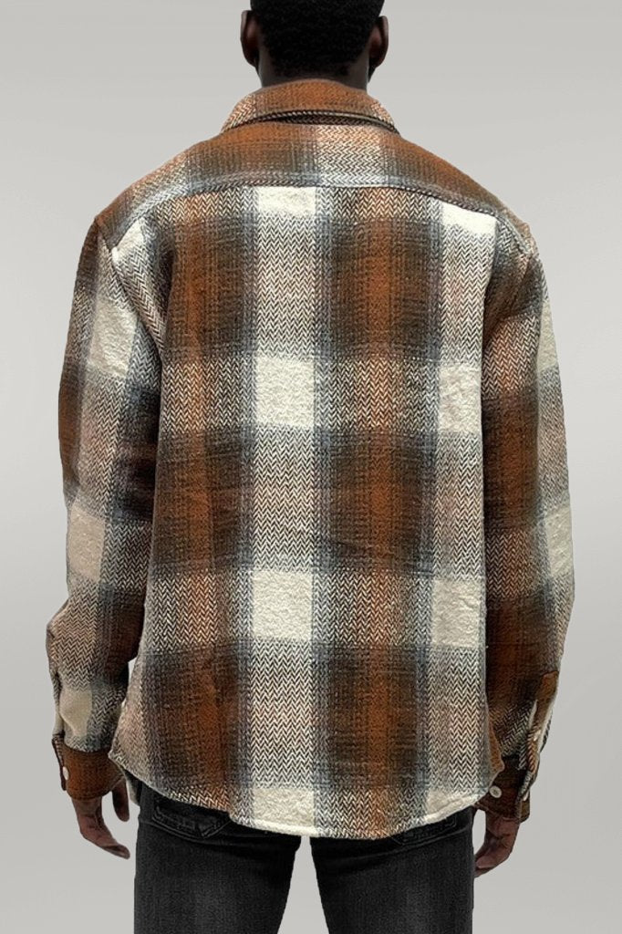 Mens Flannel Shacket