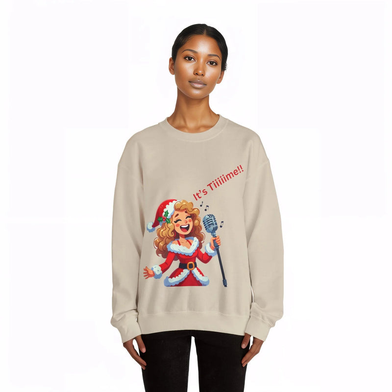 festive crewneck sweatshirt